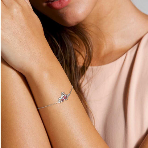 Butterfly Birthstone January Garnet Bracelet Women Girls Jewelry Birthday Gift 925 Sterling Silver Butterfly Birthstone January Garnet Bracelet Women Girls Jewelry Birthday Gift 925 Sterling Silver