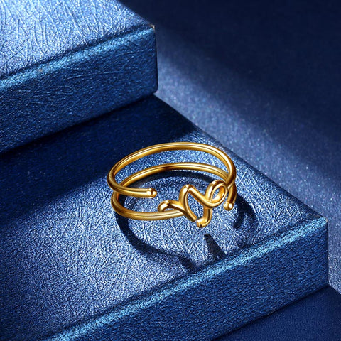 Anéis de Capricórnio, joias do signo do zodíaco, presentes de aniversário para mulheres e meninas, prata esterlina 925 Anéis de Capricórnio, joias do signo do zodíaco, presentes de aniversário para mulheres e meninas, prata esterlina 925