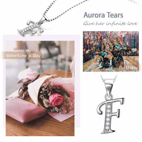 Lettera F Iniziale Collane Ciondolo Donna Uomo Nome Gioielli Regalo Argento 925 Lettera F Iniziale Collane Ciondolo Donna Uomo Nome Gioielli Regalo Argento 925