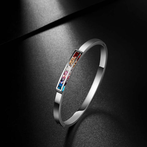 Braccialetti LGBT Rainbow Bangles Bracciale Pride Jewelry per uomo donna acciaio inossidabile Braccialetti LGBT Rainbow Bangles Bracciale Pride Jewelry per uomo donna acciaio inossidabile