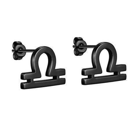 Pendientes Libra para mujer y niña, constelación, astrología, horóscopo, joyería del zodiaco, regalo de cumpleaños