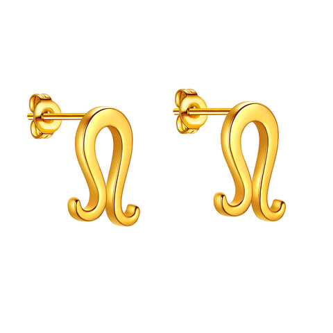 Steinbock-Ohrstecker für Damen und Mädchen – Sternbild-Astrologie-Schmuck, Geburtstagsgeschenk