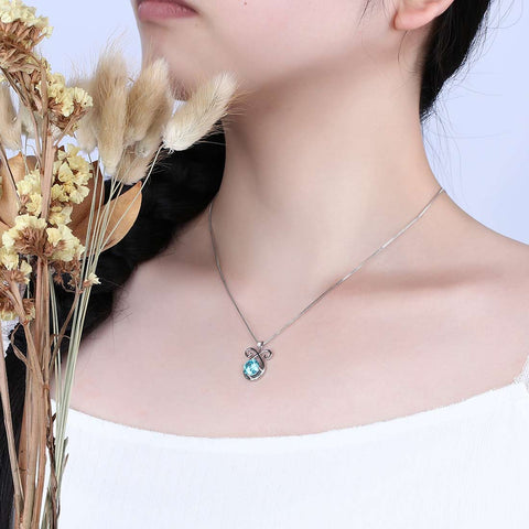 Collana zodiacale Ariete Collana con pietra portafortuna di marzo, gioielli da donna, regalo di compleanno, gioielli da donna, regalo di compleanno