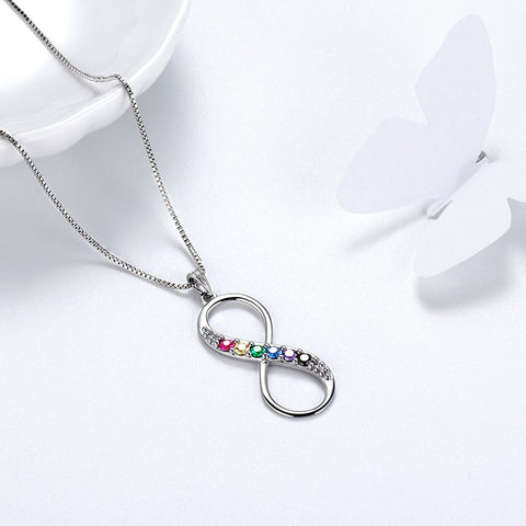 LGBT-Halskette, lesbischer Gay-Pride-Anhänger, Regenbogen-Schmuck für Männer und Frauen