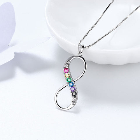 LGBT-Halskette, lesbischer Gay-Pride-Anhänger, Regenbogen-Schmuck für Männer und Frauen