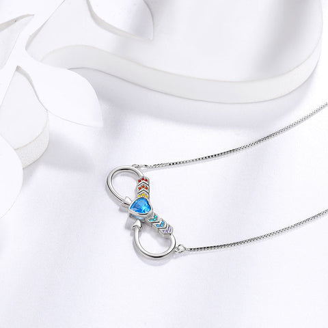 Collar con colgante de arcoíris LGBT, joyería del orgullo gay lésbico para hombres y mujeres