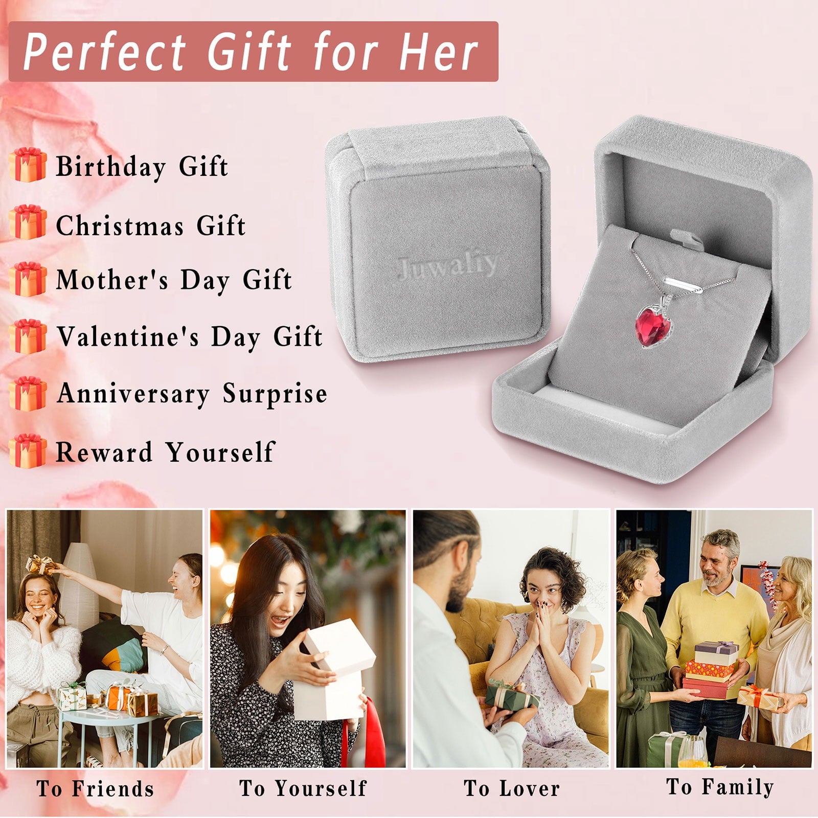 Dragonfly Necklace Heart March Birthstone Necklace Aquamarine 925 Sterling Silver Pendant Blue Jewelry Women Birthday Christmas Mother's Day Gifts - Aurora Tears