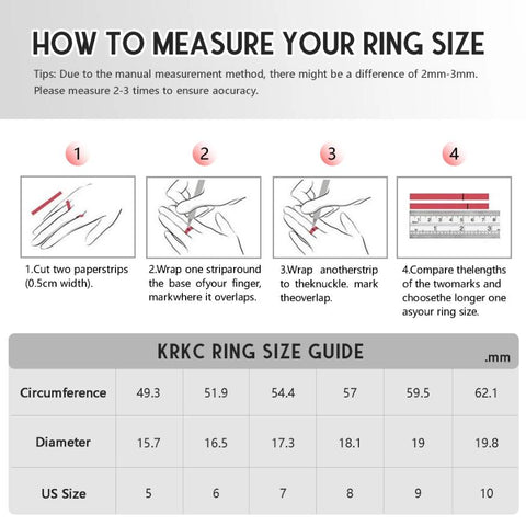 Cubic Zirconia Promise Rings for Her, Stackable Wedding Bands Rings for Women Set Size 6-9