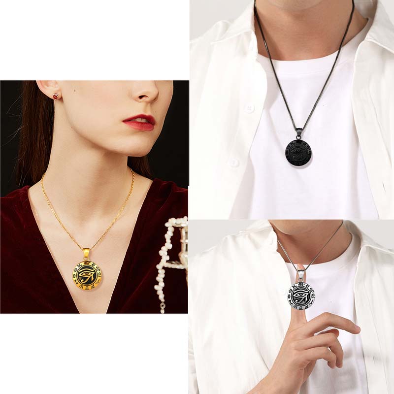 Occhio di Horus Croce Orecchini per le Donne Ragazze in Acciaio Inox Scavare l'antico Egitto Croce Mistica Occhio di Horus Orecchini a Perno Protezione Spirituale Gioielli Amuleto (oro Occhio di Horus Croce Orecchini per le Donne Ragazze in Acciaio Inox Scavare l'antico Egitto Croce Mistica Occhio di Horus Orecchini a Perno Protezione Spirituale Gioielli Amuleto (oro
