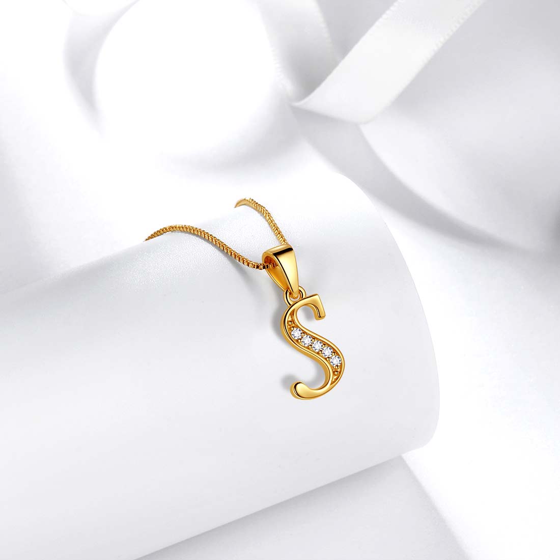 LKWIDI Letter "S" Charm - 925 Sterling Silver Pendant For Bracelets & Necklaces, Personalized Alphabet Jewelry Gift