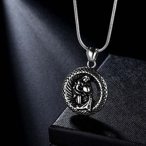 Uomo Zodiaco Acquario Collana Ciondolo Segno zodiacale Costellazione Gioielli Donna Ragazzi Ragazze Regalo di compleanno