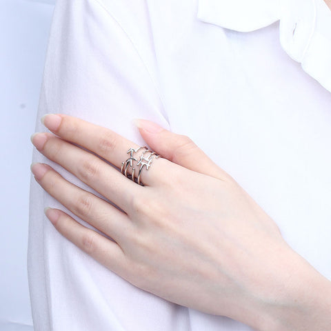 Gemini Rings Zodiac Sign Jewelry Women Girls Birthday Gifts 925 Sterling Silver