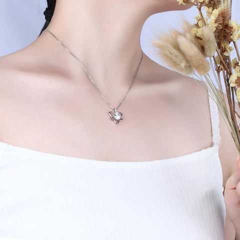 Collana zodiacale Toro Collana con pietra portafortuna di aprile Regalo di compleanno di gioielli per ragazze da donna Regalo di compleanno di gioielli per ragazze da donna