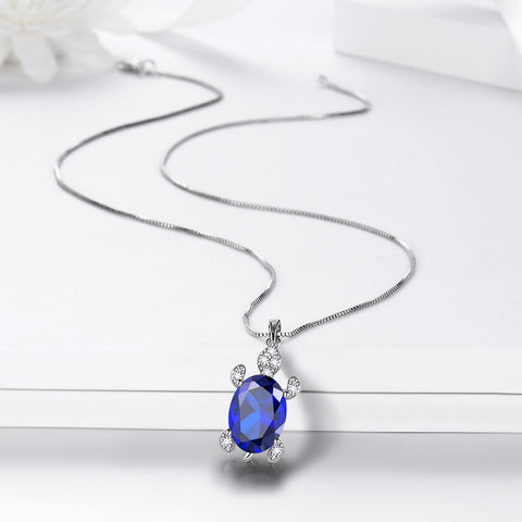 Collares con colgante de tortuga para mujer, joyería con piedra natal para niñas, regalo de cumpleaños, plata de ley