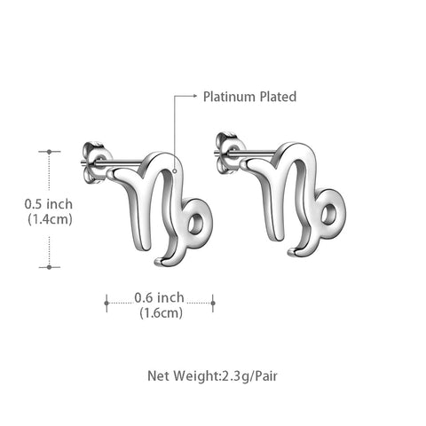 Zwillinge-Ohrstecker für Damen und Mädchen – Sternbild-Astrologie-Horoskop-Schmuck – Geburtstagsgeschenk