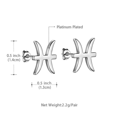 Orecchini a bottone Sagittario per donne e ragazze, costellazione, astrologia, oroscopo, zodiaco, gioielli, regalo di compleanno