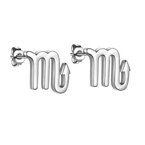 Cancer Stud Earrings Women Girls Constellation Astrology Horoscope Zodiac Jewelry Birthday Gift