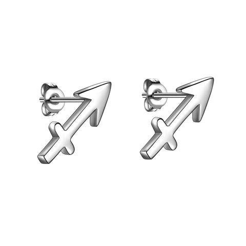 Jungfrau-Ohrstecker für Damen und Mädchen – Sternbild-Astrologie-Horoskop-Schmuck – Geburtstagsgeschenk