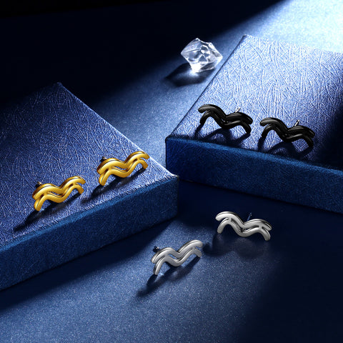 Löwe-Ohrstecker für Damen und Mädchen – Sternbild-Astrologie-Schmuck, Geburtstagsgeschenk