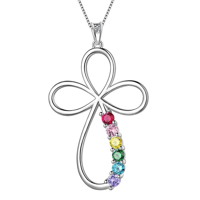 LGBT Necklace Gay Pride Rainbow Pendant Dating Gifts Jewelry - Necklaces - Aurora Tears
