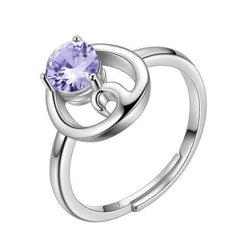 Cancer Ring June Alexandrite Birthstone Zodiac - Rings - Aurora Tears