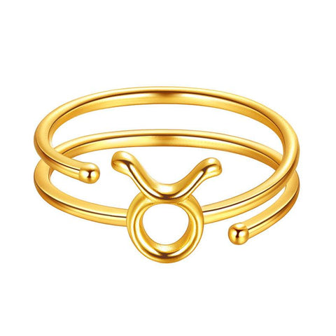 Taurus Rings Zodiac Sign Jewelry 925 Sterling Silver - Rings - Aurora Tears
