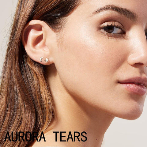 Mini Stud Earrings Set - Star Moon Flash Music Note - Earrings - Aurora Tears