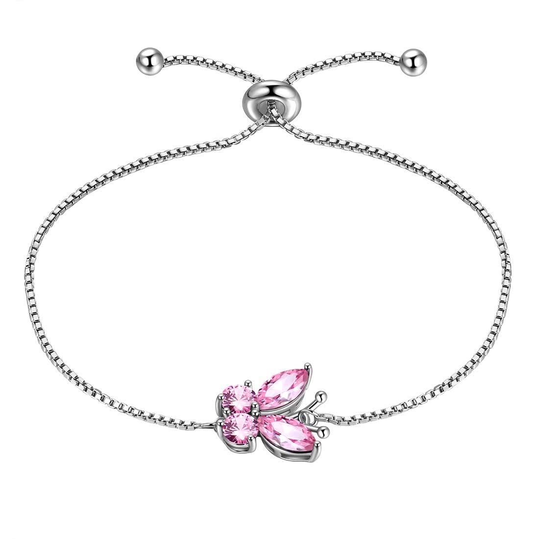 Silver Butterflies Bracelet