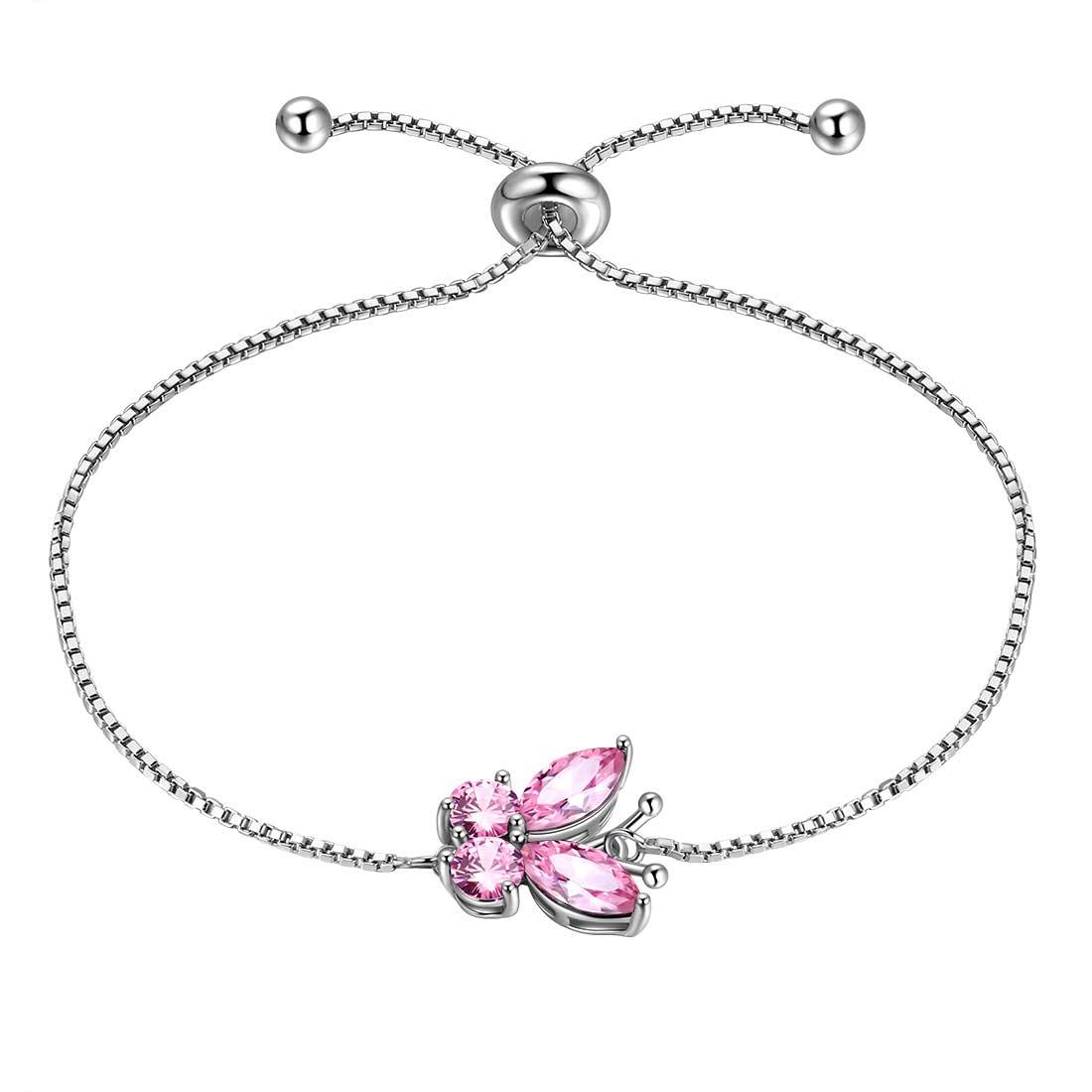 Sterling Silver Butterfly Bracelet